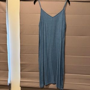 Splendid Chambray slip dress - so cute for summer!